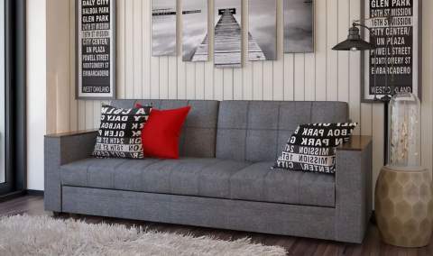 Диван Атлант серый